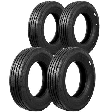 Imagem de Kit 4 Pneus 215/75R17.5 Liso 16 Lonas 135/133J LLF86 Linglong