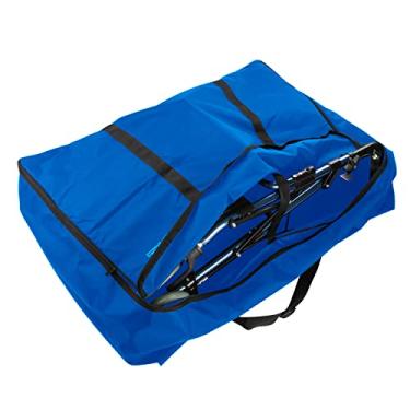 Imagem de TOMMHANES AMISGUOER Bolsa De Viagem Para Andador Rollator - Dobrável, Cadeira Rodas Compacta, Transporte Portátil, Extra Grande, Nylon, Tamanho Único, Azul