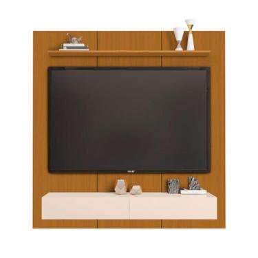 Imagem de Home Suspenso AV Para TV Até 55'' Polegadas Com Prateleira e Porta Cor