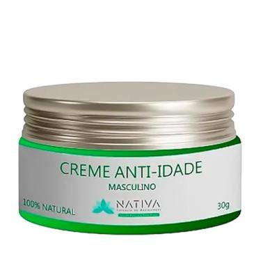 Imagem de Creme Anti Idade Masculino 30g Anti Rugas Hidratante Facial