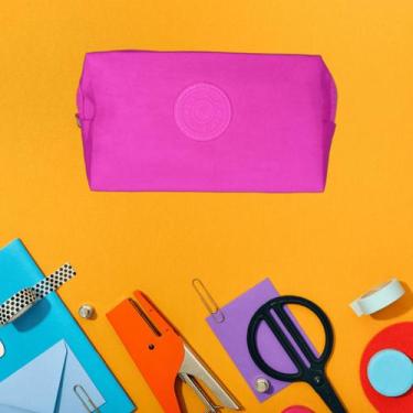 Imagem de Organizador Estojo Escolar Feminino Masculino Infantil de Nylon com Zí