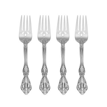 Imagem de Oneida Michelangelo Garfo de salada de talheres finos, 100 g, metálico