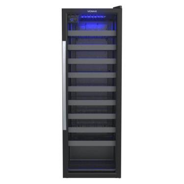 Imagem de Adega Venax Piubella Cave 200L Para 50 Garrafas Preto Fosco 220V 13703