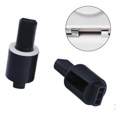 Imagem de 2 Pistões Hidráulicos Para Tampa Vaso Sanitário Soft Close Redutor De 