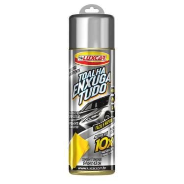 Imagem de Luxcar, Toalha De Secagem Pva, Enxuga Tudo 64cmx43cm Limpa/Seca Com Al