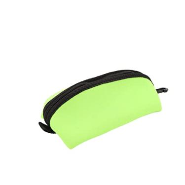 Imagem de Phefop Gadgets de Mergulho Pouch Neoprene para óculos de Sol, Colorido e Portátil para óculos de Mergulho e Outras Engrenagens (Verde fluorescente)