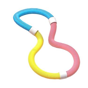 Imagem de Colaxi Aparelho de ginástica dobrável com peso, equipamento de entretenimento com mola macia, círculos de ginástica abdominal para homens, mulheres e, 1 Kg