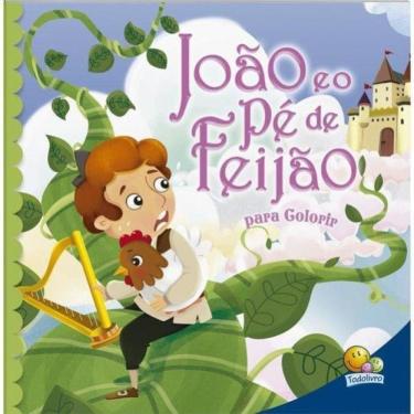 Imagem de Contos Clássicos Para Colorir: João E O Pé De Feijão