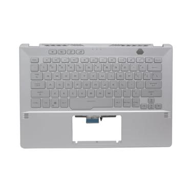 Imagem de Novo apoio para as mãos de substituição para Asus ROG Zephyrus GA401Q GA401 GA401I GA401U 35.6 cm capa superior com teclado retroiluminado US 90NR03F2-R31US2