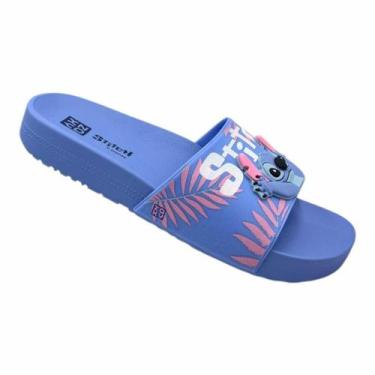 Imagem de Slide Zaxy Disney Slide Stitch Original com NF 19198 Confortável Femin