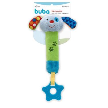 Imagem de Buzininha Com Mordedor Happy Zoo Modelo Raposa Cachorro