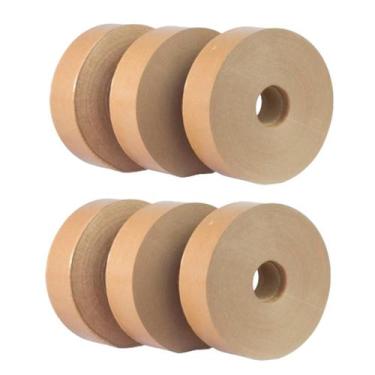 Imagem de Fita Gomada 30mm s/ Reforço de papel kraft fecha caixa proteção embala
