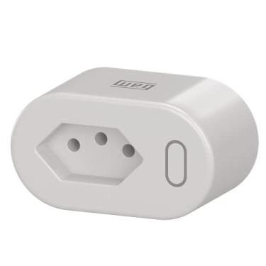 Imagem de Plugue Inteligente Wi-Fi 10A com medidor de consumo, Bivolt, WEG Home compatível com Alexa e google Assistente. WEG HOME, Branco