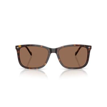 Imagem de Óculos de Sol Vogue Eyewear 0VO5618S W65673 Tam 57 / Havana Marrom - Lentes Marrom