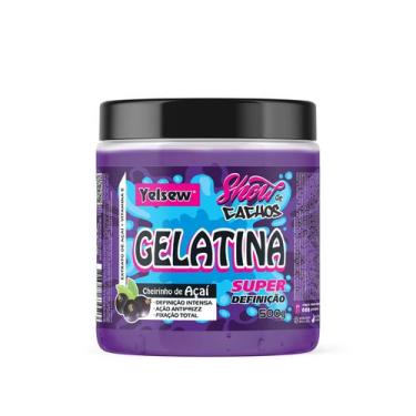 Imagem de Gelatina show de cachos açai 500g - Yelsew