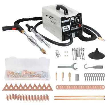 Imagem de YUANRI Soldador extrator de amassados 3000W, máquina extrator de amassados de 3KW soldador por pontos 6 modos de soldagem Kit de reparo de amassado de soldador de parafuso 3800A Corpo automotivo 110V