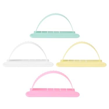 Imagem de 4un Réguas Arco Bolo, Ajustáveis Ferramenta Guia Arco Bolo Curva Divisor Marcação Decoração Acessórios Medição Confeitaria Guia Enquadramento Faça Você Mesmo Padeiros Profissionais Domésticos