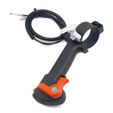 Imagem de MATERIG Cabo de controle do acelerador compatível com Stihl BR340 BR420 BR380 SR420, alavanca do interruptor de controle do acelerador do soprador de folhas substitui 4203 790 1306 4203 790 1307