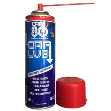 Imagem de Desengripante Lubrificante Antiferrugem Car80 Carlub 300ml