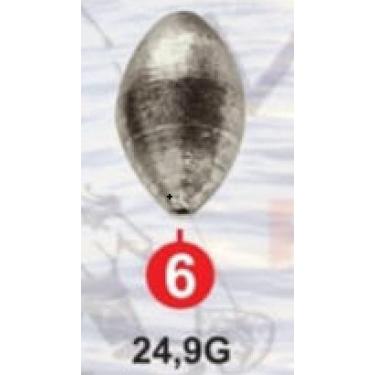 Imagem de Chumbada Chumbo para Pesca Balão / Oliva - 1 kg - MAX PESCA, 06
