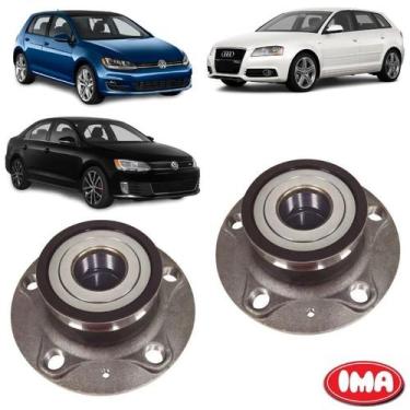 Imagem de Par Cubo Da Roda Traseira Com Rolamento - A3 2009 A 2013 / Golf 2013 A