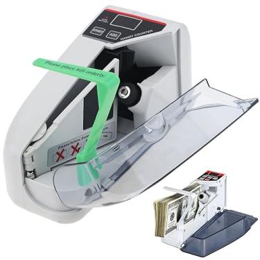 Imagem de 【A melhor oferta】YBC-V30 Mini Bill Cash Currency Counter Machine, Portátil Handy Money Bill Counting Machine