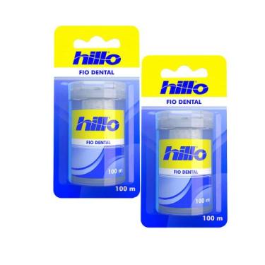 Imagem de Kit 2 Fio Dental Hillo 100m
