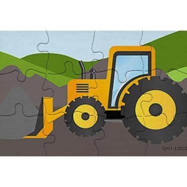 Imagem de Escavadeira de brinquedos educativos para educação infantil quebra-cab