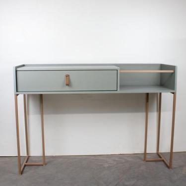 Imagem de Aparador De Sala Hall Montana Com Gaveta 120cm Pés de Aço - Merk Movei