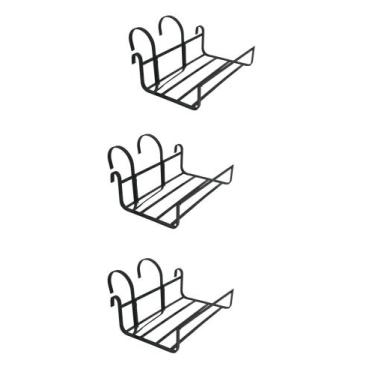 Imagem de Suporte Jardineira Zangaço 29cm com Alça Móvel e Encaixe c/3 unidades