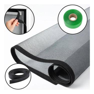 Imagem de 2X Protetor Janela Tela Mosquiteira Insetos Mosquito Pernilo