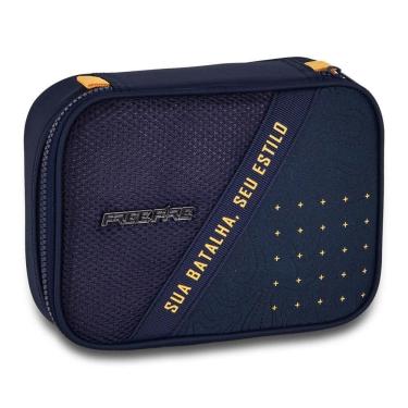 Imagem de Estojo Baú Box Escolar 36 Elásticos Preto Clio