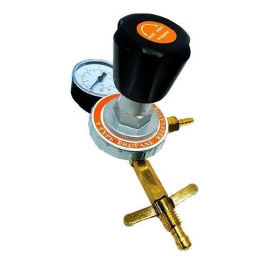 Imagem de 2X Manômetro Regulador Registro De Pressão P13 Botijão Glp 1