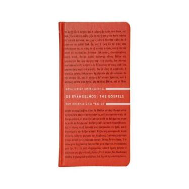 Imagem de Evangelhos, Edicao Bilingue, Portugues/Ingles, Nvi/Niv, Com Palavras De Jesus Em Azul, Capa Dura,Os