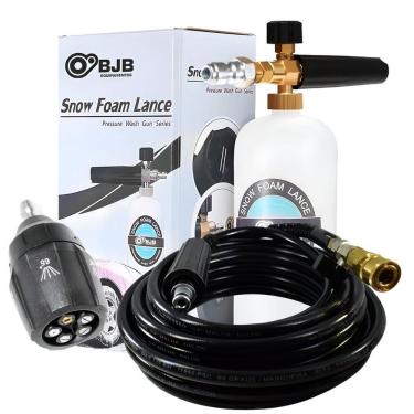Imagem de Snow Foam Bico Mix Engate Ráp. 10Mt Mangueira Karcher K4