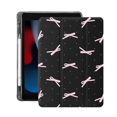 Imagem de Idocolors Capa para iPad de 11 polegadas (chip A16) 2025 geração 11ª/iPad 11 polegadas 2022 10ª geração, suporte de lápis embutido com capa traseira de TPU macio à prova de choque despertar/hibernar