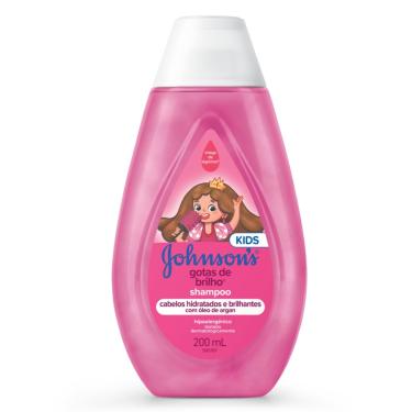 Imagem de Shampoo Infantil Johnson's Baby Gotas de Brilho 200ml