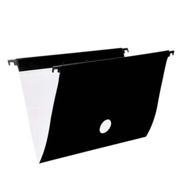 Imagem de Pasta suspensa Delloplus preta 0099.P c/6 unidades Dello