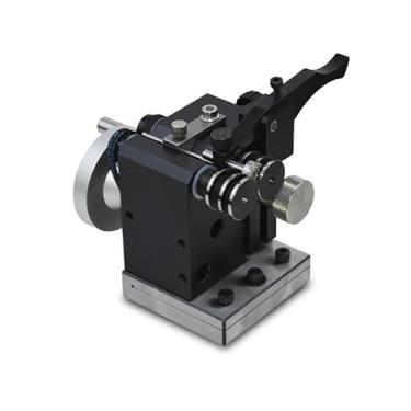 Imagem de AICEYI Máquina de moagem de alta precisão Vertex Mini perfuradora com ranhura dupla, máquina de moagem de agulha de alta precisão para fresadora, precisão de fixação de 0,002 mm