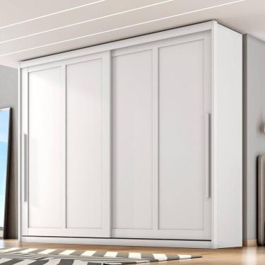 Imagem de Guarda Roupa Casal 2 Portas de Correr Atraente Zanzini