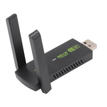 Imagem de RiToEasysports Wi -Fi WiFi Sem Fio 1300 Mbps WiFi Wi -Fi para PC Com Antenas DONGLE DOUBLE 5DBI 5G 2,4G para 8 10,