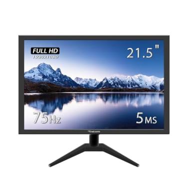 Imagem de Monitor LED 21.5" Full HD 75Hz - Tela para PC com 5ms, HDMI/VGA, Modo Leitura, Contraste 1000:1 e Design Compacto para Home Office, Estudos e Uso Diário