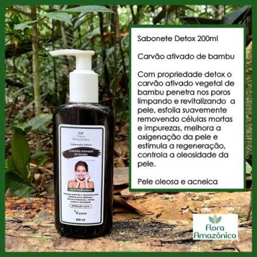 Imagem de Sabonete Detox - Carvão ativado de bambu - Evita a dilatação dos poros
