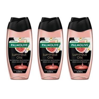 Imagem de Kit 3 Sabonete Líquido Palmolive Luminous Figo e Orquídea 250ml