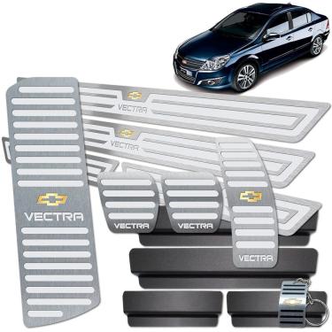 Imagem de Descanso Soleira Pedaleira Manual Prata Vectra 2006 A 2011