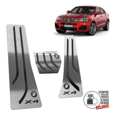 Imagem de Descanso De Pé + Pedaleira Bmw X4 2015 A 2018 Preto