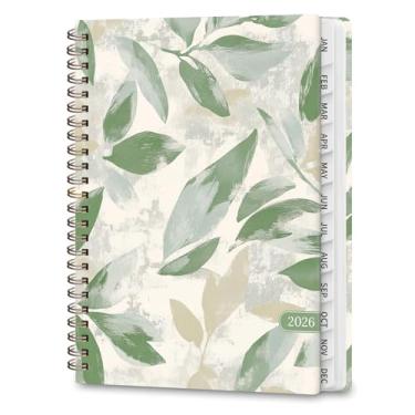 Imagem de Agenda 2026, agenda de calendário semanal e mensal, janeiro de 2026 a dezembro de 2026, planejamento acadêmico de capa dura para material escolar de escritório e acessórios de mesa - A5 (15 x 21 cm)