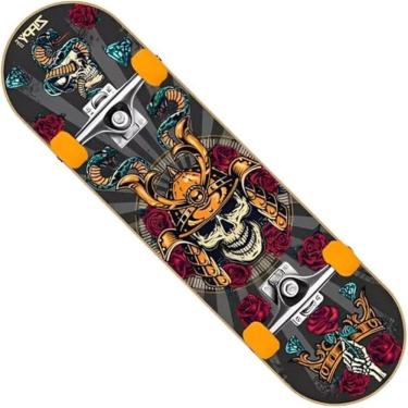 Imagem de Skate Semi Profissional Estampa Caveira 6956 - Zippy Toys