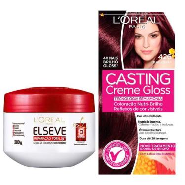 Imagem de Kit 1 Creme de Tratamento Elseve Reparação Total 5 com 300g