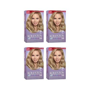 Imagem de Coloraçao Koleston 81 Louro Cinza Claro - Kit C/4Un